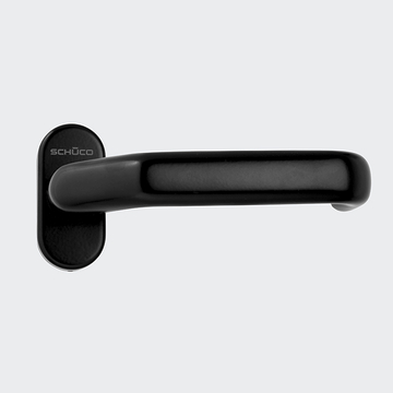 Béquilles coudées, 210752 RAL 9005 (noir profond)