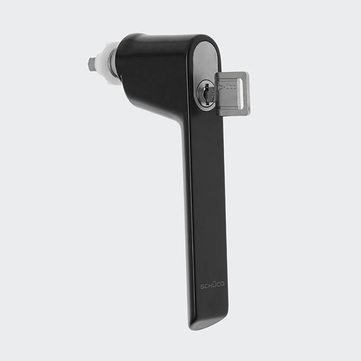 RC Fenstergriff RAL 9005 (Tiefschwarz)