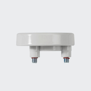 Rosette de fixation RAL 9010 (blanc pur)