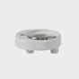 Rosette de fixation RAL 9010 (blanc pur)