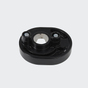 RC Befestigungsrosette RAL 9005 (Tiefschwarz)