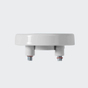 Rosette de fixation RAL9016 (blanc trafic) | Gauche