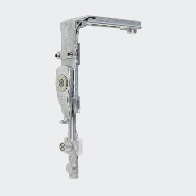 Eckumlenkung mit Sperrfunktion 