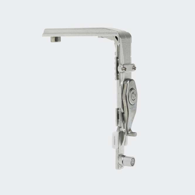 Eckumlenkung mit Sperrfunktion 