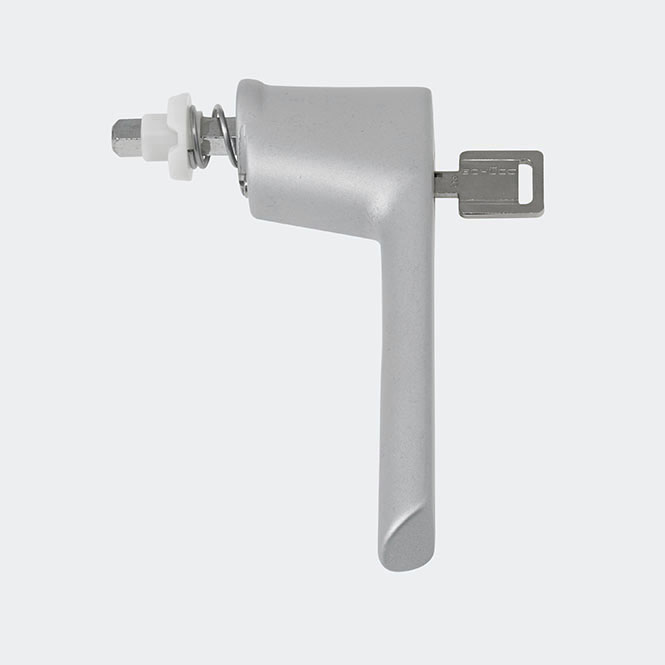 Poignée de fenêtre Argenté