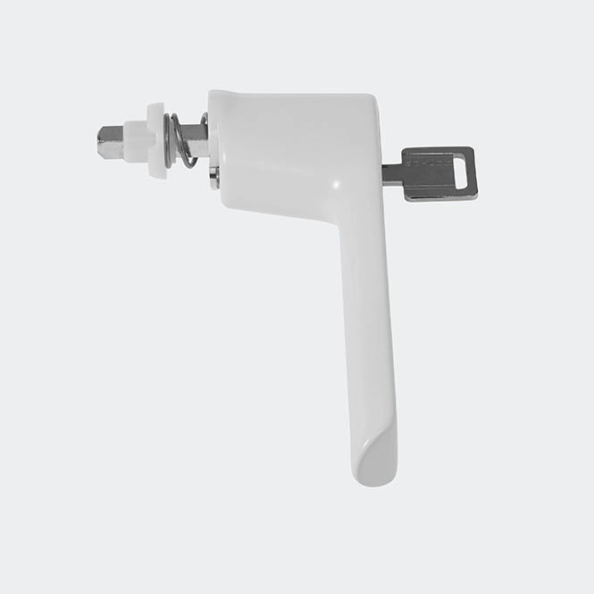 RC Fenstergriff RAL 9016 (Verkehrsweiß)