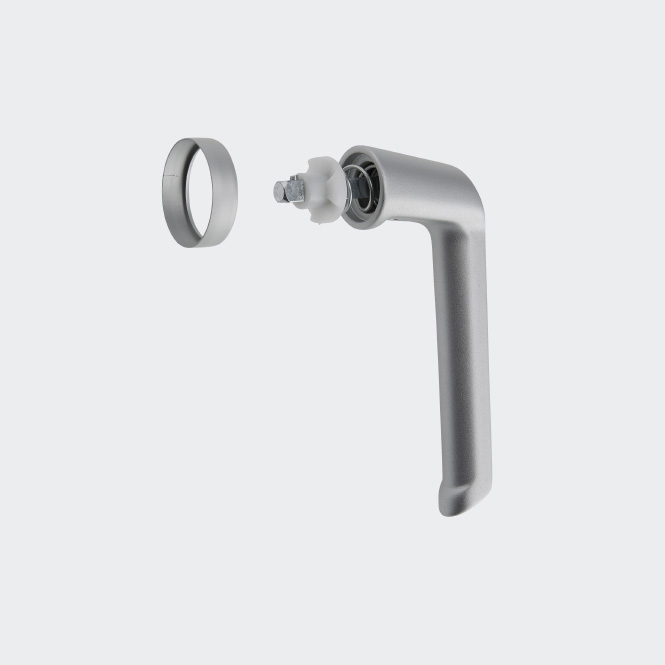 Fenstergriff, 234004 Silber