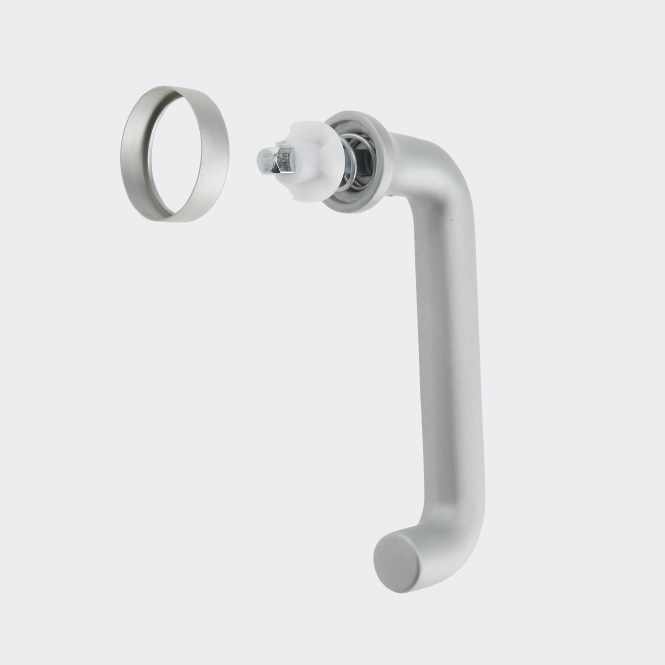 Poignée de fenêtre, 234023 Argenté