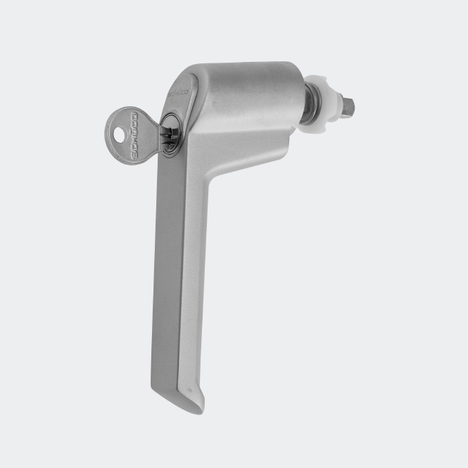 Poignée de fenêtre KVD verrouillable, 234039, 234041 