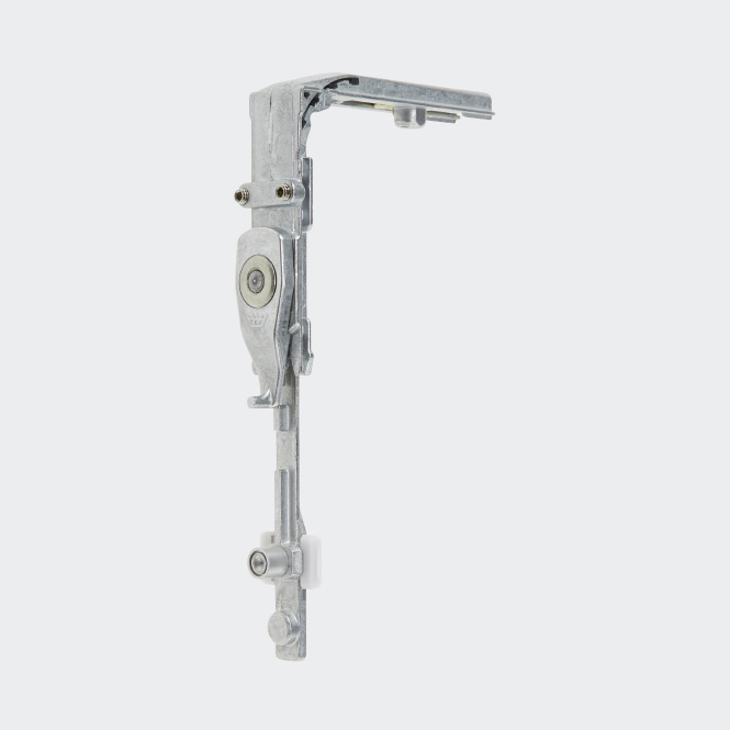 Eckumlenkung mit Sperrfunktion 