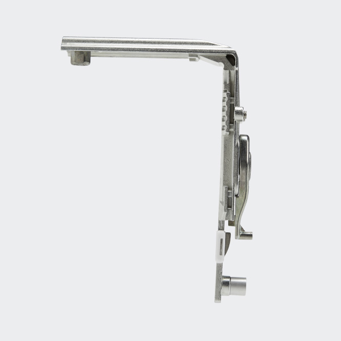 Eckumlenkung mit Sperrfunktion 