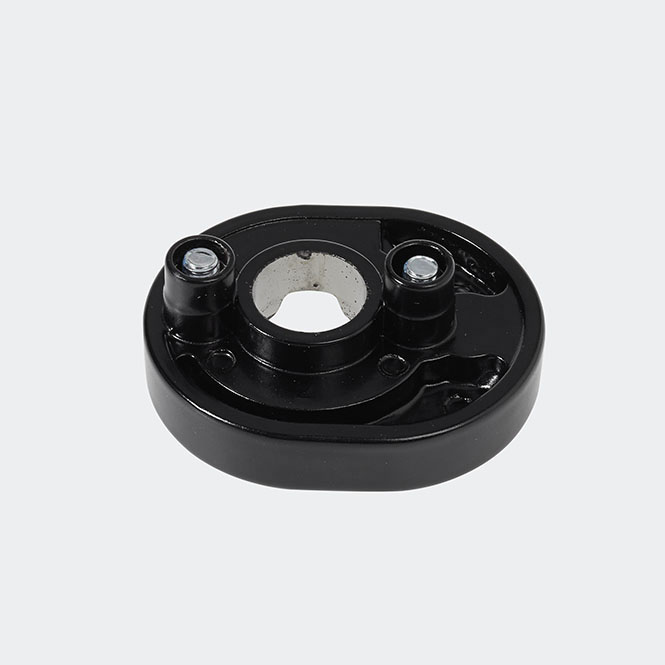 RC Befestigungsrosette RAL 9005 (Tiefschwarz)