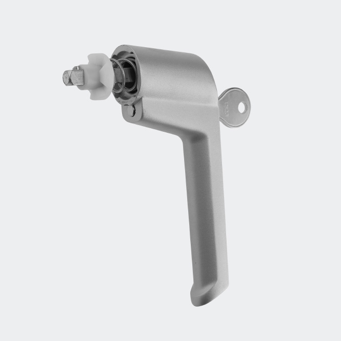 Poignée de fenêtre KVD verrouillable, 234039, 234041 