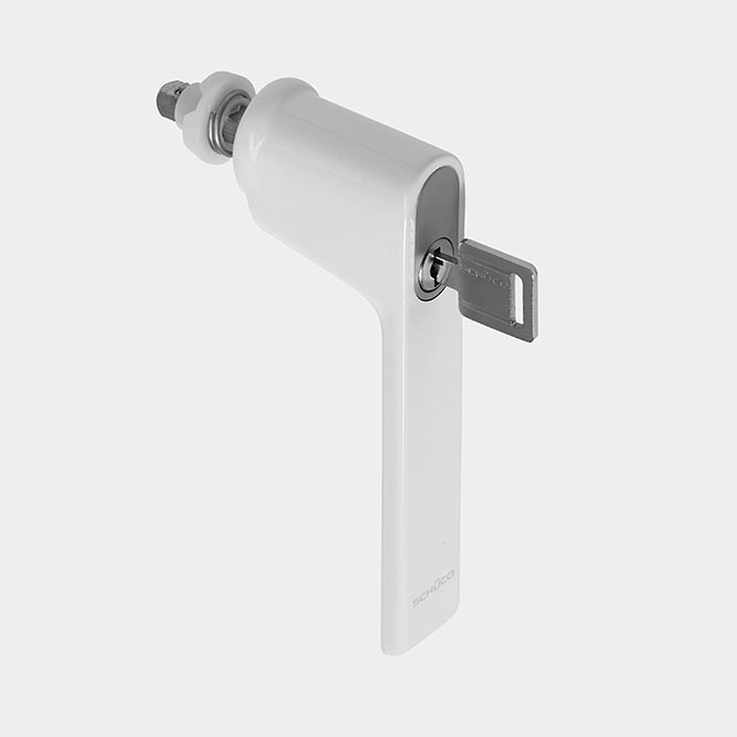 RC Fenstergriff RAL 9010 (Reinweiß)