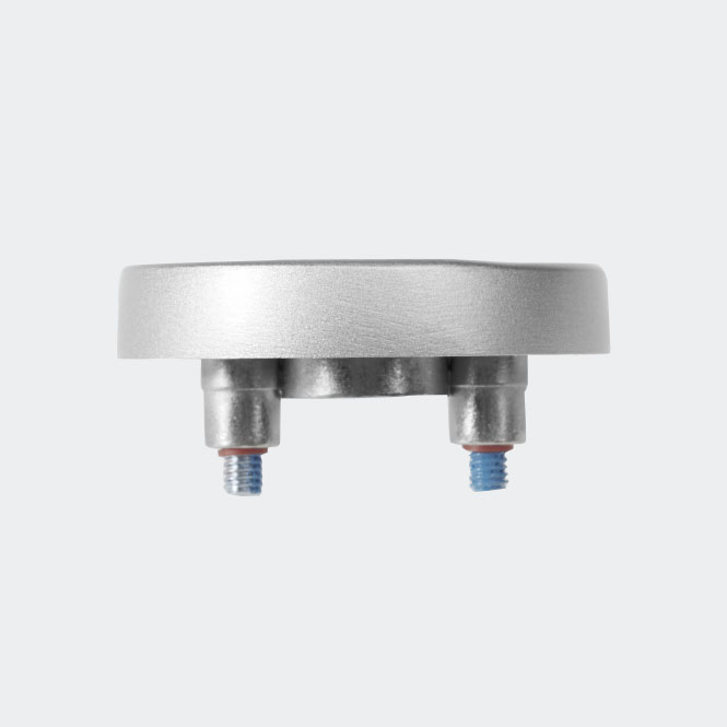 RC Befestigungsrosette Edelstahl | Rechts