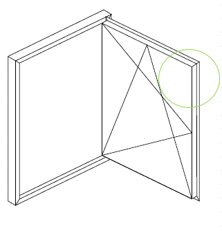 Renvoi d'angle avec fonction de blocage 