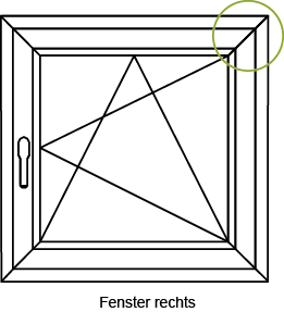 Goupille de paumelle basculante 